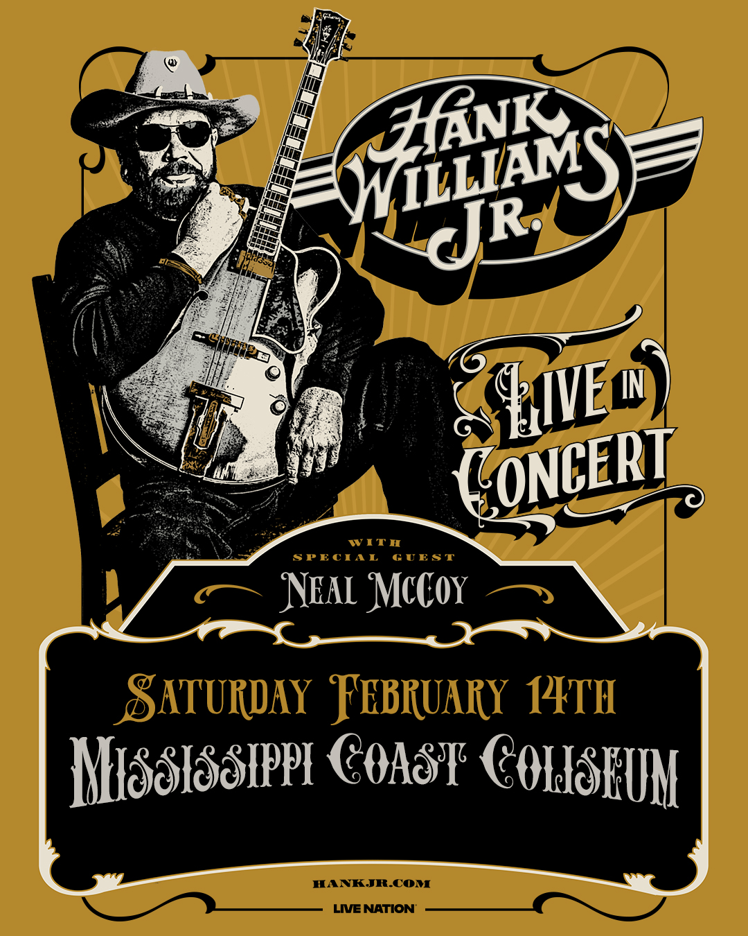 Neal McCoy Tour Poster 2026